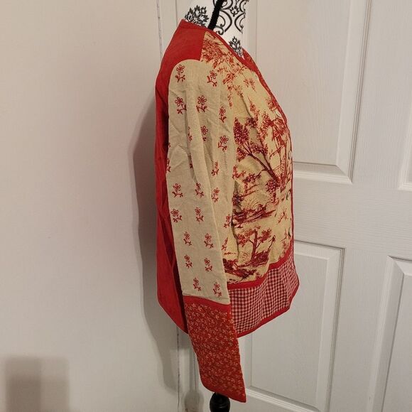 Sharon Young Vintage Linen blend jacket - Picture 2 of 5